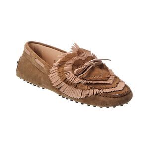 Tod’S Gommini Suede Moccasin, Brown